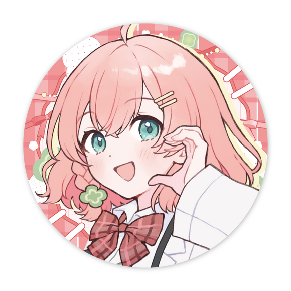 【天羽よつは８周年記念グッズ】缶バッチA