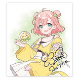 【天羽よつは８周年記念グッズ】ミニ色紙B