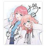 【天羽よつは８周年記念グッズ】ミニ色紙C